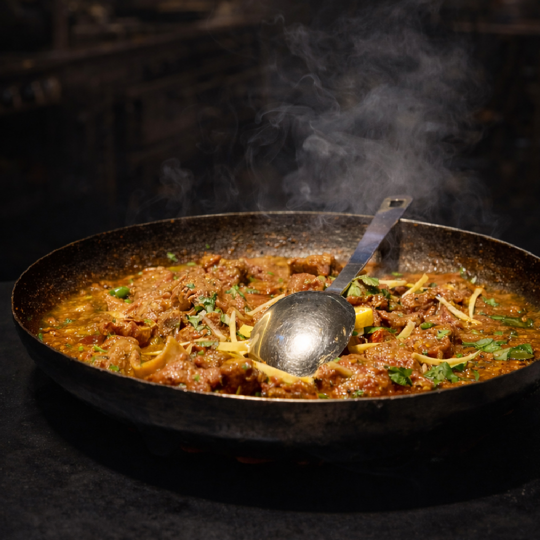 Desi Chicken Karahi Butter